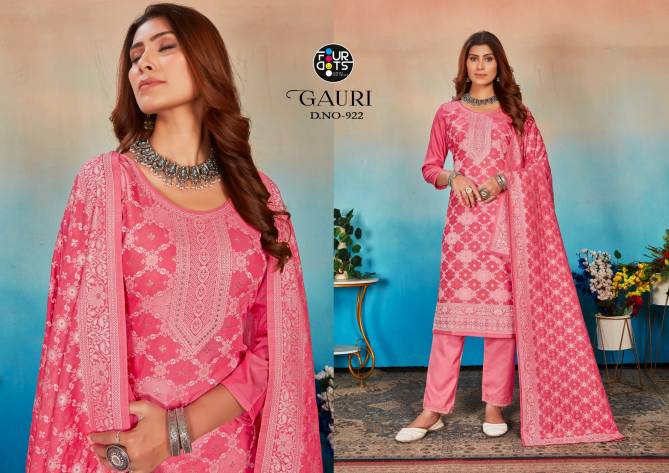 Gauri By Four Dots Designer Salwar Suits Wholesale Market In Surat

